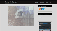 Desktop Screenshot of jamesvachowski.com