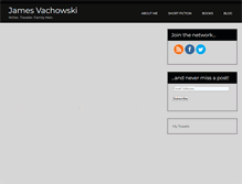 Tablet Screenshot of jamesvachowski.com